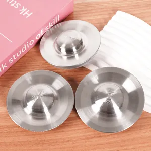 Stainless Steel Sink Plug Drain Strainer Metal Kitchen Sink Stopper Basket Filter Replacement Waste Water Stopper