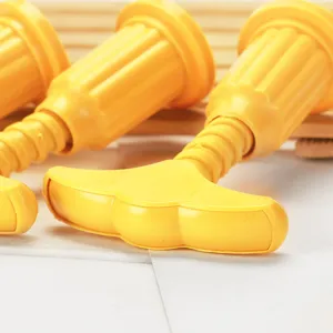 Plastic wine opener creative corkscrew for red wine bottle opening tool yellow main view
