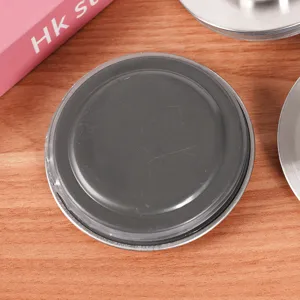 Stainless steel sink stopper drain plug for kitchen water tank and bathroom floor drain sealing.