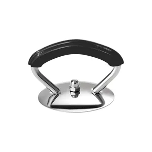 Stainless steel pot lid knob handle, universal anti-scald kitchen cookware replacement part.