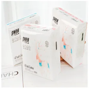 4-layer thickened facial tissue paper household box paper natural wood pulp soft 300 sheets