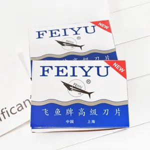 Feiyu Vintage Doppelseitige Rasierklingen Schachtel Verpackung Hauptprodukt Ansicht