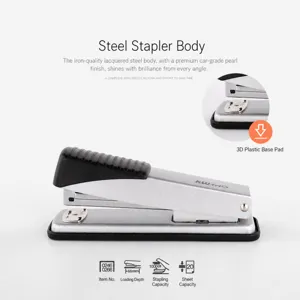 KW-trio metal office stapler with durable painted finish and 20-sheet binding capacity.