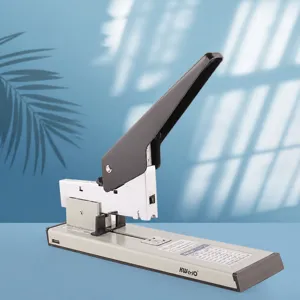 Schwerlast Desktop Heftgerät Metall Heftwerkzeug Hohe Kapazität Ergonomische Büro Dokument Papier Bindemaschine