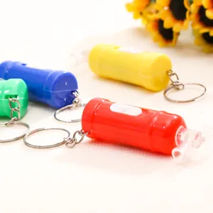 Mini estintore portachiavi LED luminoso creativo grazioso ciondolo zaino accessorio chiave auto