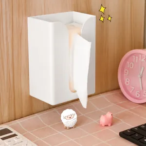 Porta fazzoletti da parete bianco distributore di asciugamani per cucina bagno design moderno