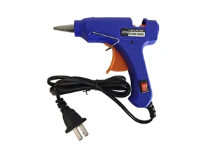Mini 20W Hot Glue Gun Oplo Thermis Kollas Ilektriko Ergaleio Me Diakopti kai Fisa