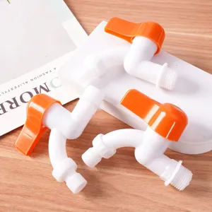 Household Plastic Quick Open Faucet Water Nozzle For Balcony Washing Machine Plumbing Accessory Practical Tool