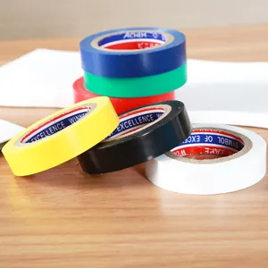 Nastro isolante in PVC ispessito, nastro adesivo elettrico impermeabile per cablaggi.