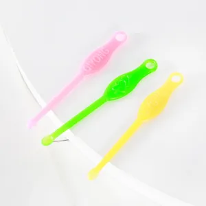 Household plastic ear pick set traditional ear cleaning tool portable colorful earwax removal tool