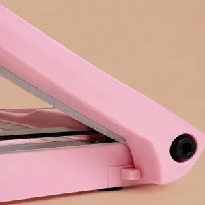 Pink A4 paper cutter portable trimmer guillotine for office and school crafts use
