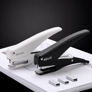 Grapadora Manual Portátil Mini Máquina Grapadora Para Oficina Escuela Embalaje Grapadora Metal Plástico Negro Blanco