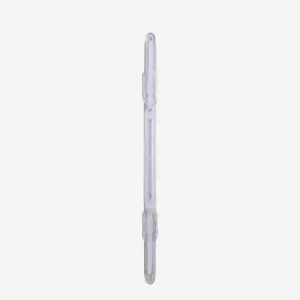 Clear plastic 2-hole binding strips for A4 loose-leaf paper documents organizing.