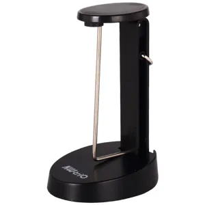 KW-triO black metal receipt spike bill fork for office desktop organization and paper storage