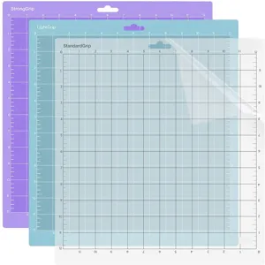 Ersatz Schneidematten Set mit Rasterlinien für Bastelplotter und DIY Heimwerkerarbeiten.