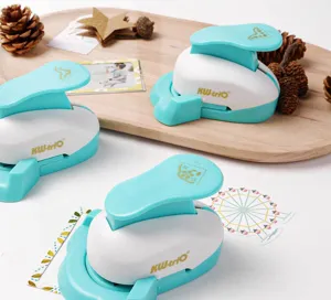 Perforadora de papel KW-trio troqueladora de esquinas para manualidades DIY scrapbooking