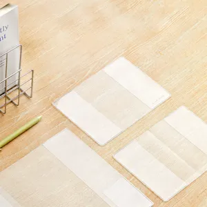 Transparant PVC Boekomslag Waterdichte Notitieboek Beschermer A6 B7 Planner Hoes Kantoor Schoolbenodigdheden Schrijfwaren