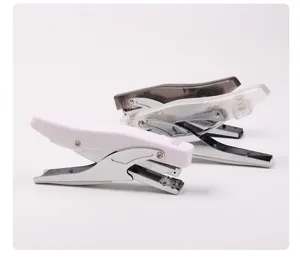 Portable mini stapler, compatible with No.12 staples, multi-color office supply desktop tool.