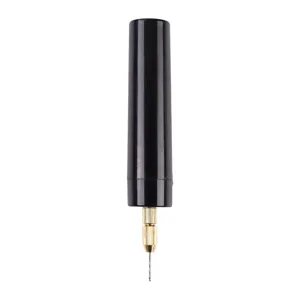 Mini handheld electric drill for precision crafting, small polishing and hole punching tool.