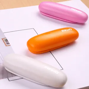 Tragbares Mini Heftgerät Kompakte Desktop Heftmaschine Leichte Büro Schule Dokumentenbindung Werkzeug