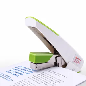 Vlakke nietmachine voor 45 vellen A4-papier, ergonomische bureau-nietmachine voor kantoor.