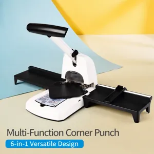 Zware Hoekafronder en Perforator Multifunctionele Papiersnijmachine Voor Kantoor en Schoolbenodigdheden