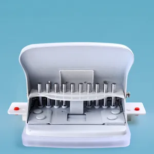 Multi-hole puncher heavy duty adjustable binder paper punch for A4 loose leaf binding office