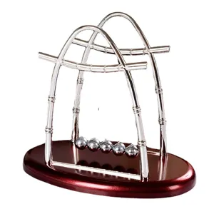 Newton's Cradle Balance Balls Metal Desk Toy Creative Stress Relief Physics Science Pendulum Ornament