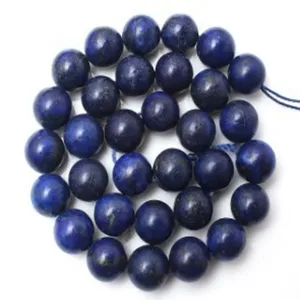Chaîne de perles rondes en pierres précieuses, parfaite pour bracelets et colliers faits main.