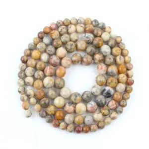 Perles rondes en pierre d'agate naturelle pour la fabrication de bijoux de bricolage.