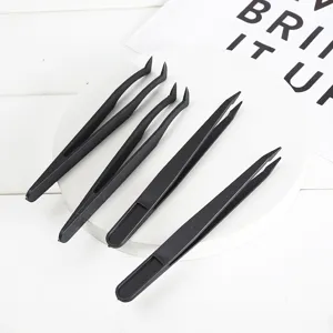 ABS Plastic Tweezers Precision Straight And Curved Tweezers For Diamond Painting DIY Craft Hand Tool Accessories