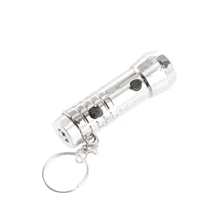 Mini Metall Taschenlampe Schlüsselanhänger tragbare tragbare LED Licht Taschenlampe