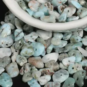 Natural irregular gemstone crystal chips beads for DIY jewelry making handmade bracelets.