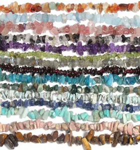 Natural Agate Crystal Irregular Chip Stone DIY Jewelry Making Accessories Bracelet Necklace Beading Loose Beads