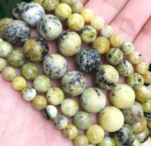 Natural stone round beads loose beads semi-finished DIY jewelry accessories bracelet making