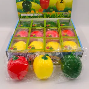 Realistisch Paprika Squishy Speelgoed Stressverlichting Gesimuleerd Groentemodel Groot Knijpspeelgoed Voor Kinderen En Volwassenen