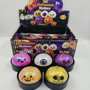 Halloween Geist und Kürbis Mystery Box Squeeze Spielzeug Set zum Stressabbau