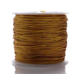 Gouden jade draad nylon draad voor DIY handgemaakte sieraden armbanden hangende touwtjes.