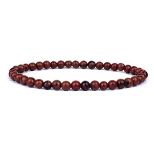 Natural Stone Beads Yoga Bracelet Multicolored Beaded Prayer Bracelet Fashion Jewelry Gift For Women And Men