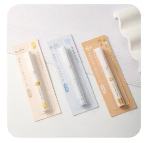 Portable pen-shaped scissors, mini creative student DIY folding safety scissors in cute designs.