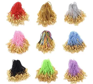 DIY jewelry accessories colorful mobile phone lanyards with metal lobster clasps sets.