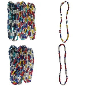 10mm rhinestone clay ball Shamballa stretch necklace bracelet vibrant colorful fashion jewelry