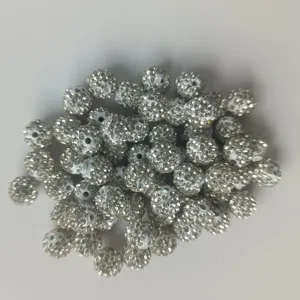 Großhandel Kristall Strass Shamballa Ton Disco Kugel Perlen für DIY Schmuck basteln.