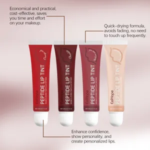 Vista dettagliata del rossetto peptide EelHope con formula idratante e lucida a lunga durata.