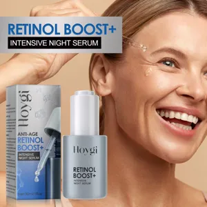 Siero notte intensivo Hoygi retinol boost 30ml idrata profondamente la pelle del viso.