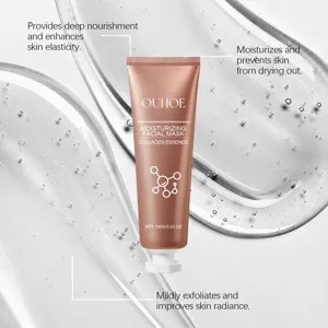 OUHOE masque facial hydratant au collagène 100g hydratation profonde et anti-âge soin