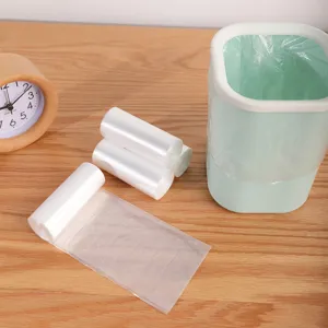 Sacchetti della spazzatura da scrivania mini ispessiti, sacchetti di plastica usa e getta.