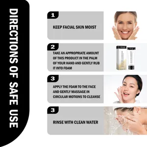Hoygi gentle oat facial cleanser for daily skin moisturizing, deep cleaning and oil control.
