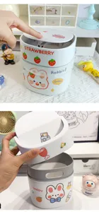 Mini cubo de basura de escritorio bonito contenedor pequeño para dormitorio caja de almacenamiento