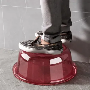 Thickened plastic washbasin large household laundry tub durable strong load-bearing red basin